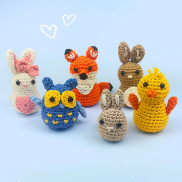 Willy Wolle Häkelset für Neulinge Die ganze Gang Anfaenger Lernen Haekeln Video Anleitung