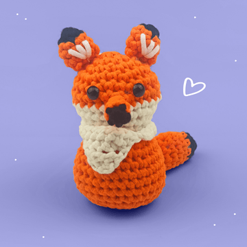 Willy Wolle Häkelset für Neulinge Felix der Fuchs Anfaenger Lernen Haekeln Video Anleitung