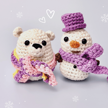 Willy Wolle Häkelset für Neulinge Frostige Freunde Anfaenger Lernen Haekeln Video Anleitung