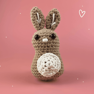 Willy Wolle Häkelset für Neulinge Hopsi der Hase Anfaenger Lernen Haekeln Video Anleitung