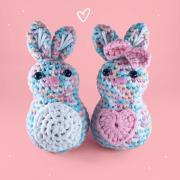 Willy Wolle Häkelset für Neulinge Mami & Papi Hase Anfaenger Lernen Haekeln Video Anleitung