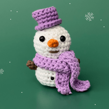 Willy Wolle Häkelset für Neulinge Ole der Schneemann Anfaenger Lernen Haekeln Video Anleitung